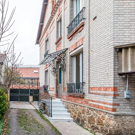 Grande Et Belle Maison Lumineuse Avec Jardin A 20 Mn De Paris * Gennevilliers
